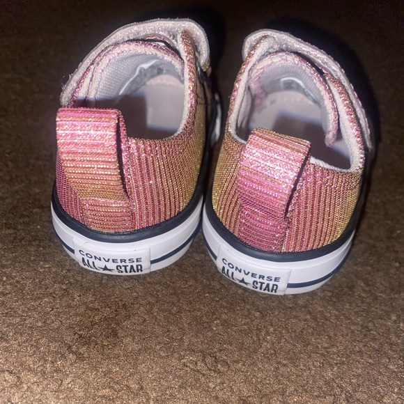 Pink Sparkly Converse - Picture 2 of 2